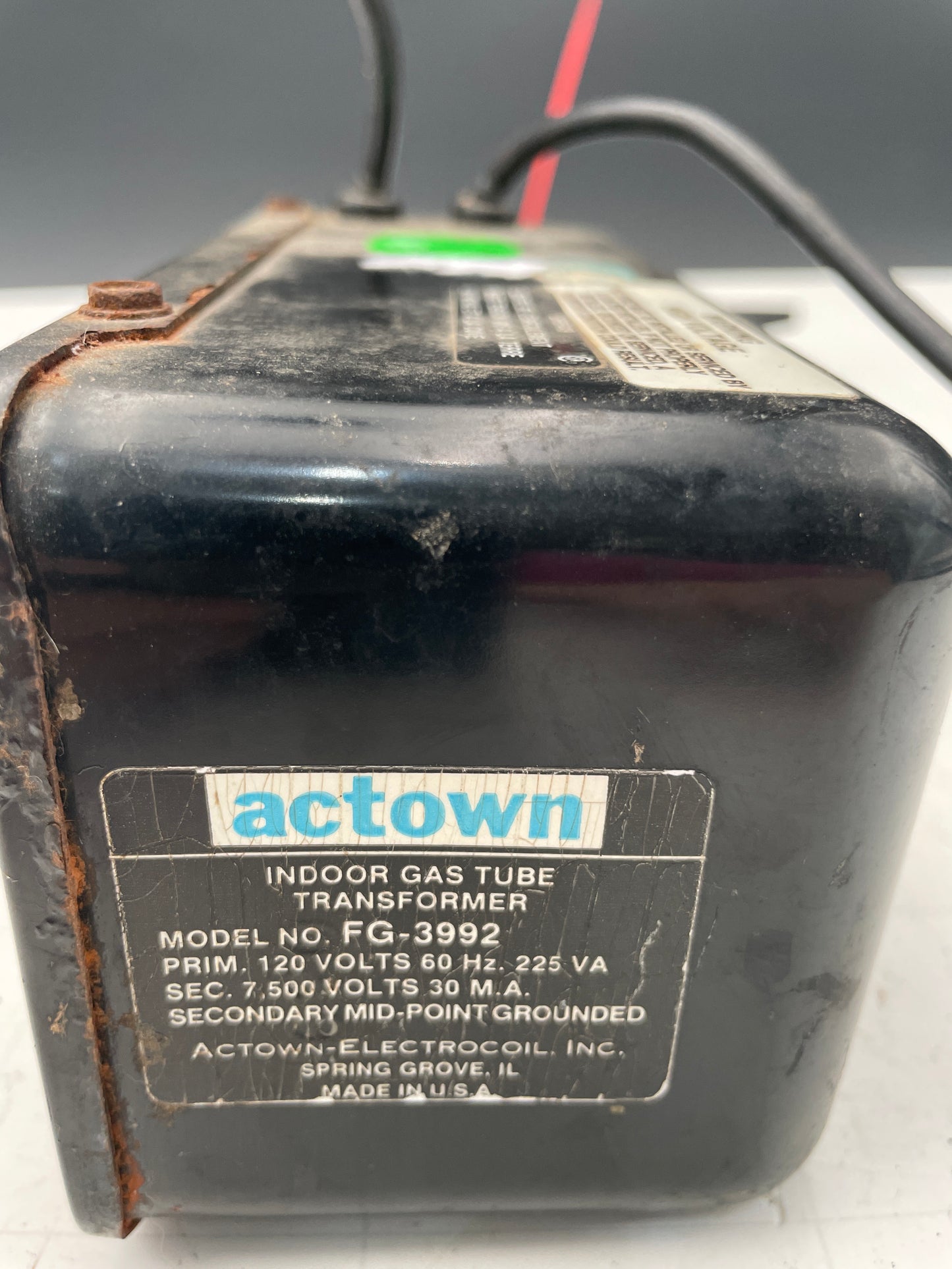 Actown Vintage Core & Coil Neon Sign Replacement Transformer – 7500Kv
