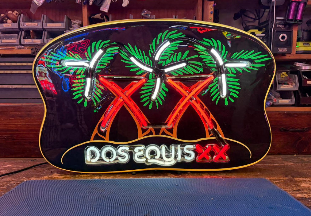 Palm Tree Emphasis unit for Dos Equis XX Palm Replacement Tube - Neon Sign Part