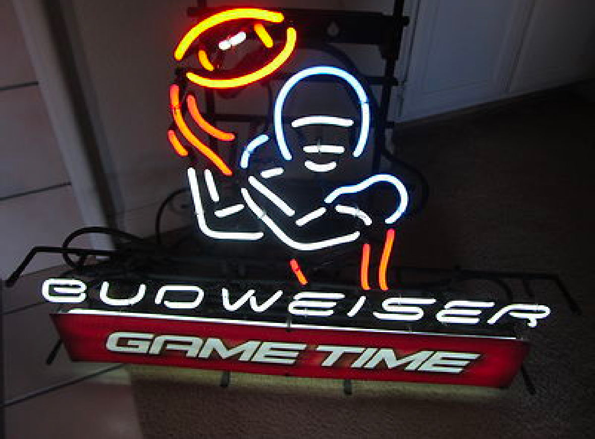 Upper Body for Budweiser or Bud Light Gametime Football Neon Sign Replacement Tube
