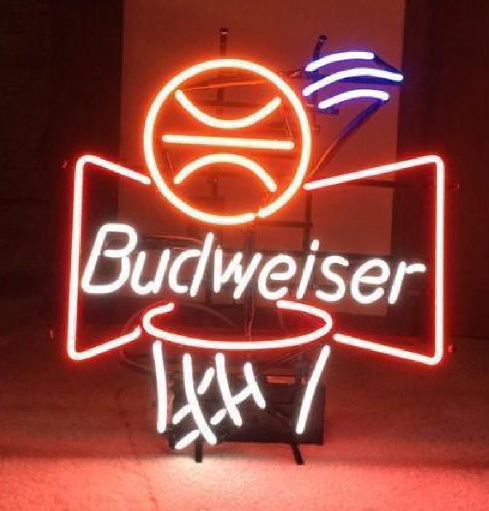 Bow Border & Hoop for Budweiser Basketball Replacement Tube - Neon Sign Part