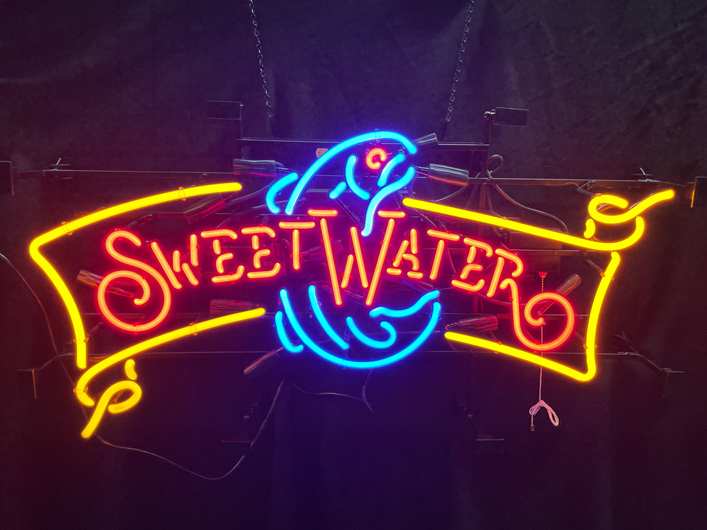 Right Side Border unit for Sweet Water Replacement Tube - Neon Sign Part