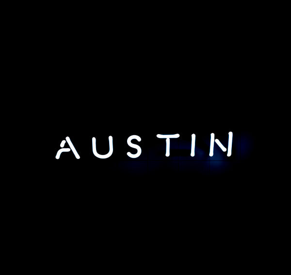 AUSTIN Single Stroke Word Unit for the Tito’s non-LED version original 6mm Neon Sign Replacement Tube