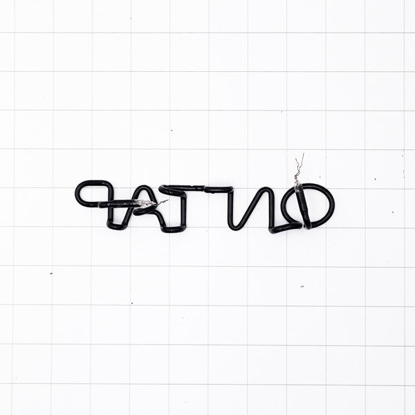 On Tap Single Stroke Word Unit Neon Sign Replacement Tube