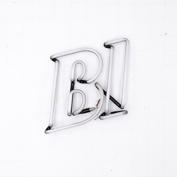 BL Double Stroke Word Unit for Labatte Blue Neon Sign Replacement Tube