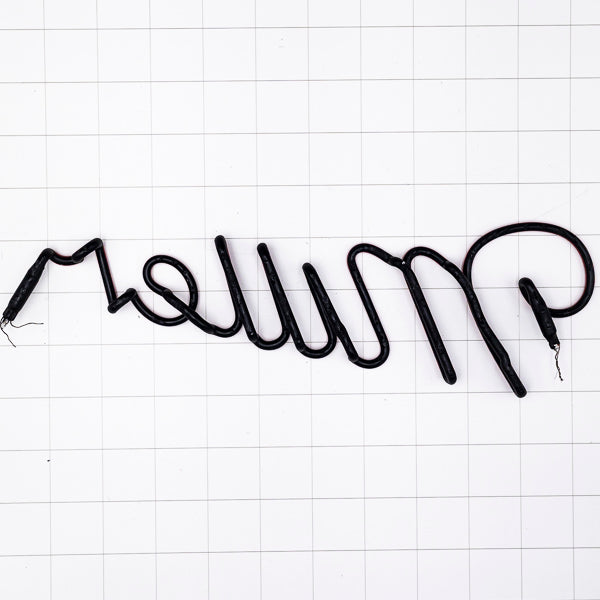 Miller Red Script Neon Sign Replacement Tube