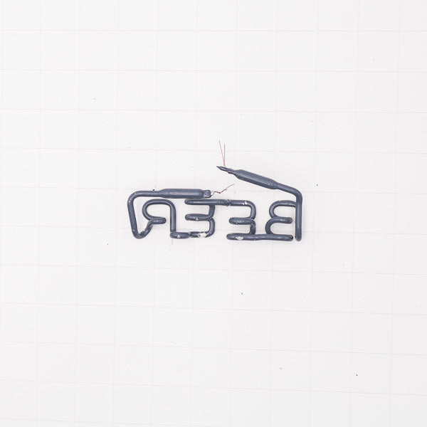 BEER Single Stroke Word Unit Neon Sign Replacement Tube