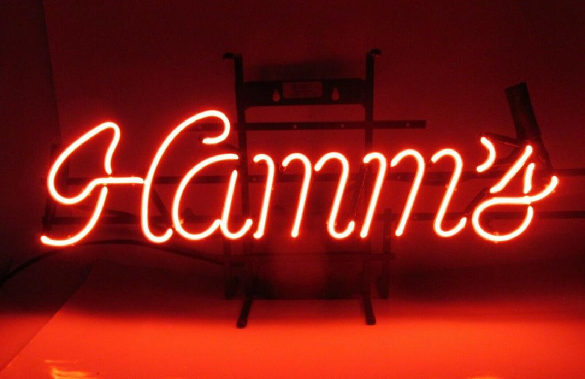 Hamm's Red Script Word unit Replacement Tube - Neon Sign Part