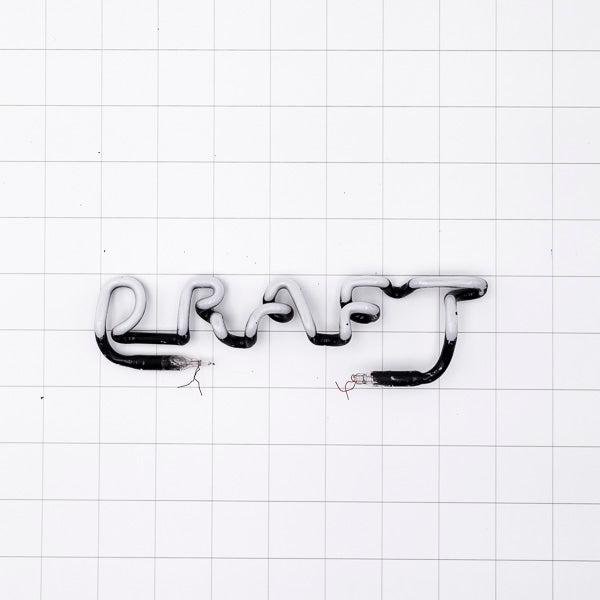 DRAFT Single Stroke Word Unit Neon Sign Replacement Tube