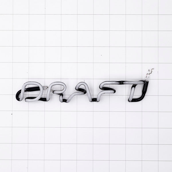 DRAFT Single Stroke Word Unit Neon Sign Replacement Tube
