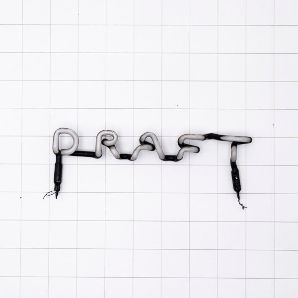 DRAFT Single Stroke Word Unit Neon Sign Replacement Tube