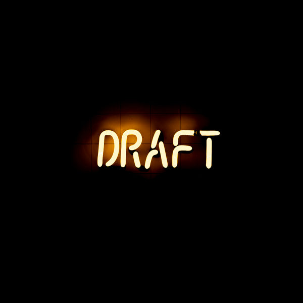 DRAFT Single Stroke Word Unit for MGD Keg man Neon Sign Replacement Tube