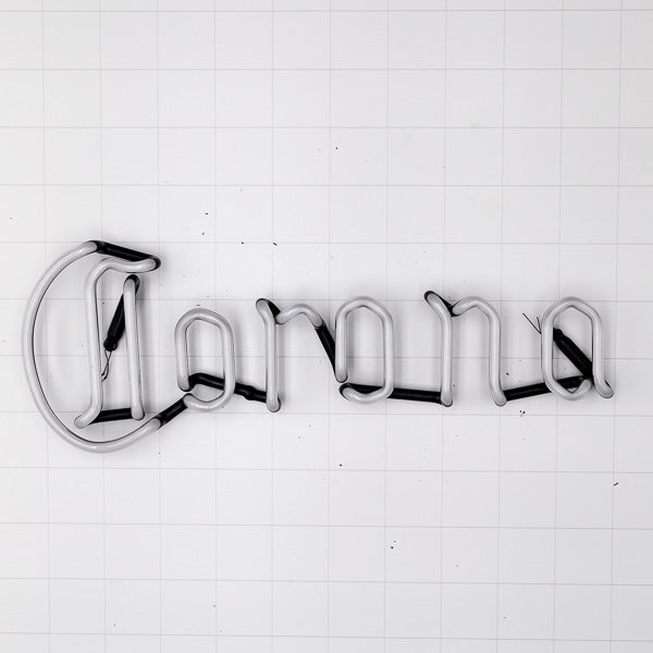 Corona Single Stroke Word Unit for tin sign Neon Sign Replacement Tube