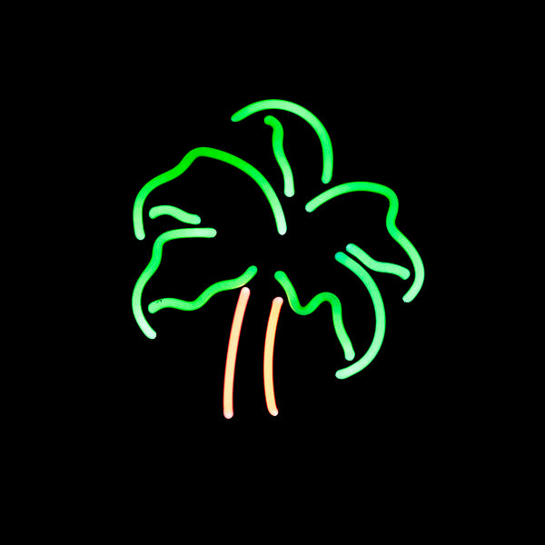 Palm Left for Double Palm Budweiser Neon Sign Replacement Tube
