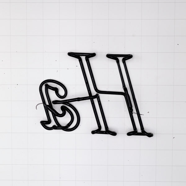 Ha Double Stroke Word Unit for Hamm's Goblet Blue Neon Sign Replacement Tube