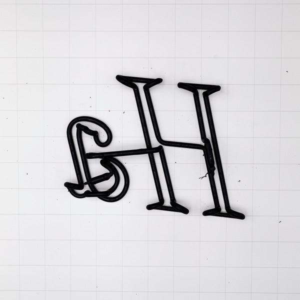 Ha Double Stroke Word Unit for Hamm's Goblet White Neon Sign Replacement Tube