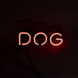 DOG Single Stroke Word Unit for RED DOG Replacement Tube - Neon Sign Part