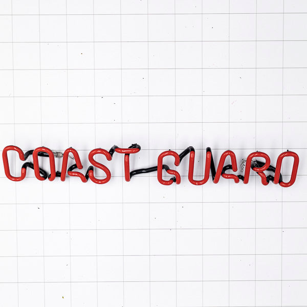 COAST GUARD Single Stroke Word Unit Neon Sign Replacement Tube