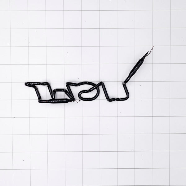 LIGHT Single Stroke Word Unit Neon Sign Replacement Tube