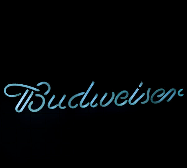 Budweiser Script Word Unit Neon Sign Replacement Tube