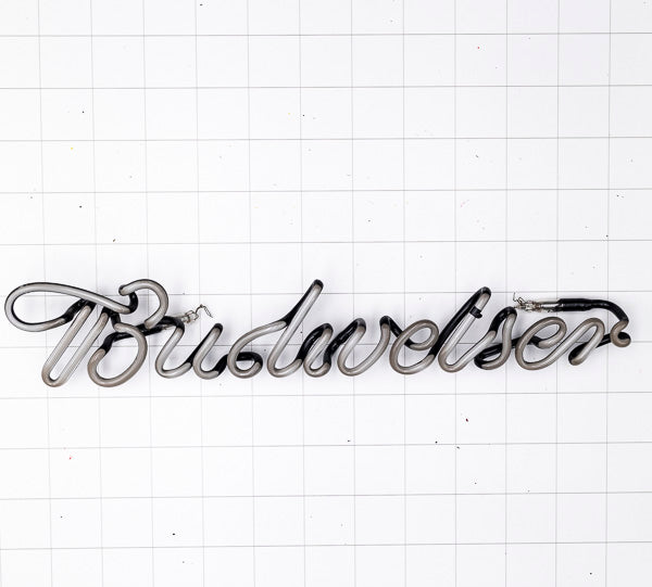 Budweiser Script Word Unit Neon Sign Replacement Tube