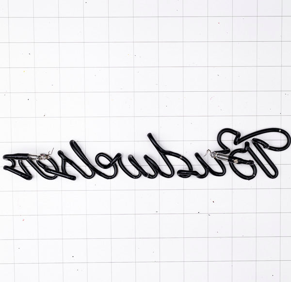 Budweiser Script Word Unit Neon Sign Replacement Tube