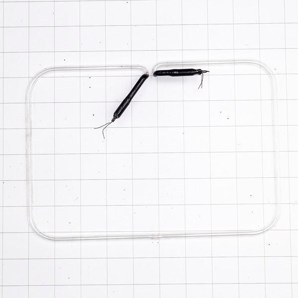 Border Clear Red Neon for Small Bud Light Neon Sign Replacement Tube - Check Electrode Placement