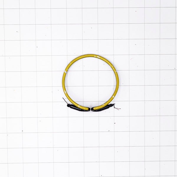 Unknown / Mystery Yellow 7" Ring Neon Sign Replacement Tube