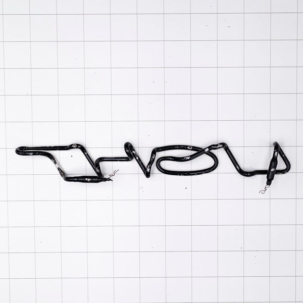 LIGHT Single Stroke Word Unit Neon Sign Replacement Tube Used