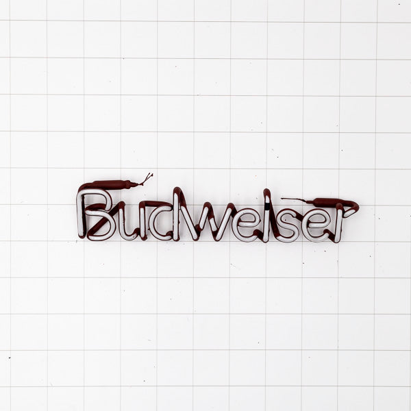 Budweiser Word Unit for Guitar Neon Sign Replacement Tube