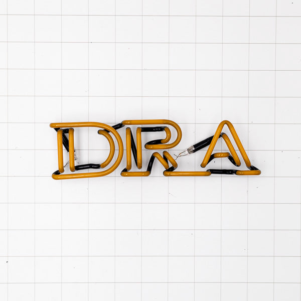 DRA Double Stroke Word Unit for Draft Neon Sign Replacement Tube