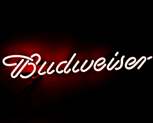 Budweiser Script Word Unit Neon Sign Replacement Tube - Medium