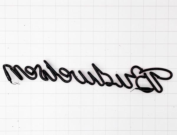 Budweiser Script Word Unit Neon Sign Replacement Tube - Medium