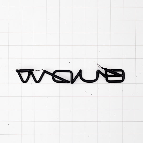 BUDW Single Stroke Word Unit for Budwesier Neon Sign Replacement Tube