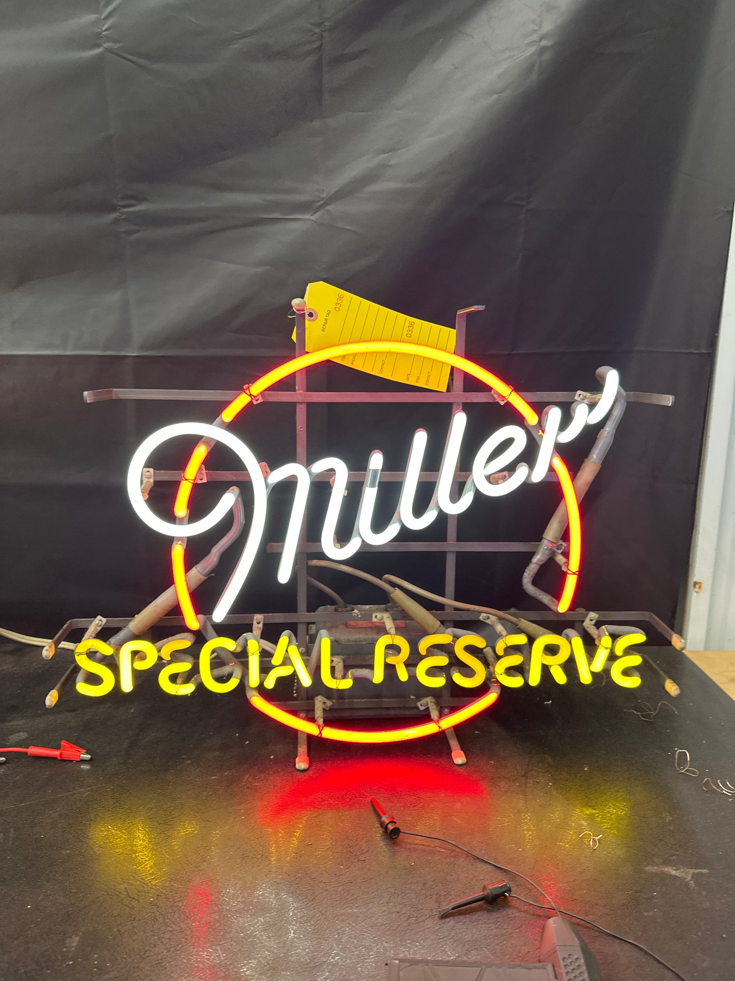 SPECIAL RESERVE Single Stroke Word unit for Miller Special Reserve Replacement Tube - Neon Sign Part