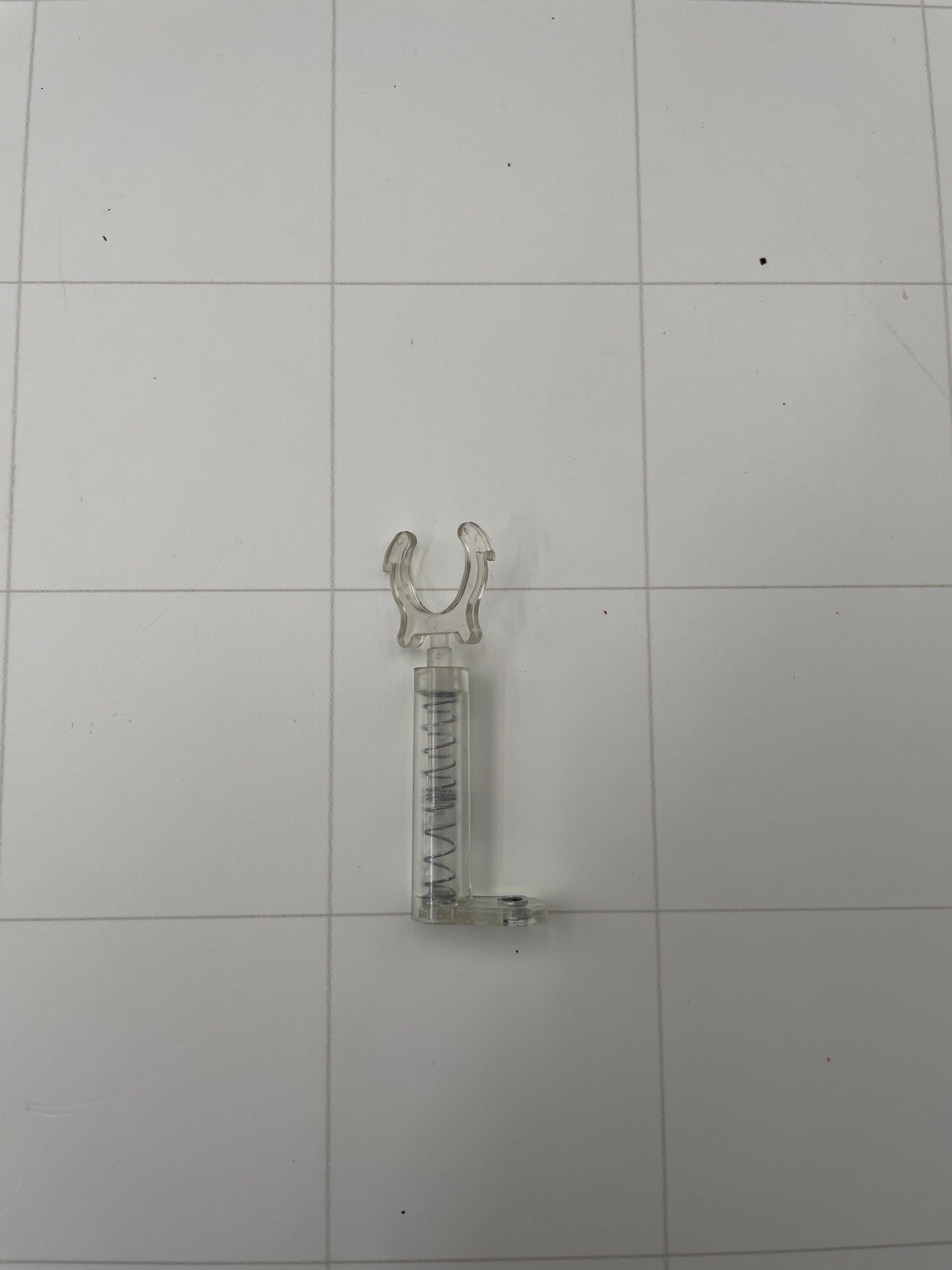 12mm Neon Sign Replacement Clear Plastic Tube Support – 2 1/2" Height