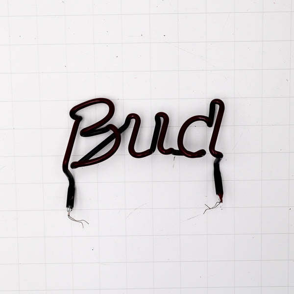Single Stroke Red Bud for Budweiser Neon Sign Replacement Tube