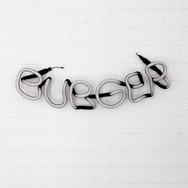 BURGER Single Stroke for Lite Burger Bun Neon Sign Replacement Tube Used