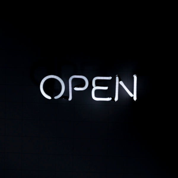 OPEN Neon Sign Replacement Tube
