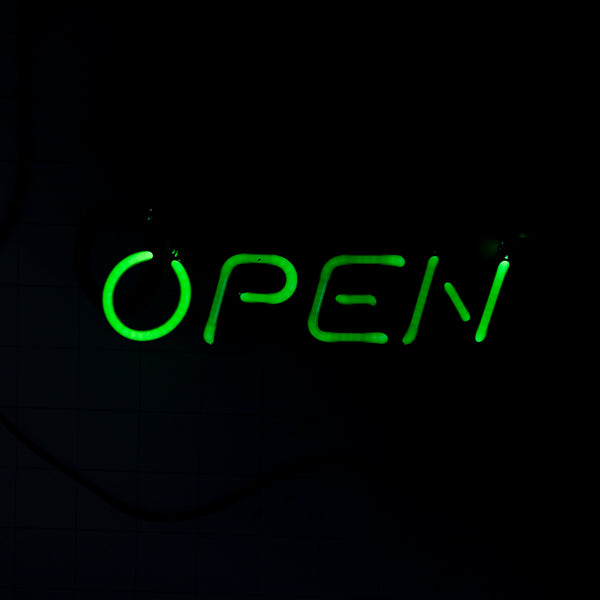 OPEN Neon Sign Replacement Tube