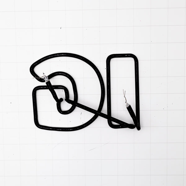 IG Double Stroke for Bud Light Neon Sign Replacement Tube Used