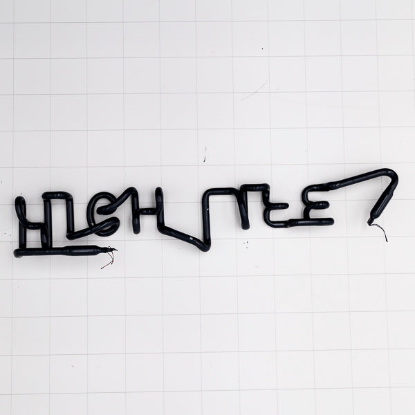 HIGH LIFE Single Stroke Word Unit Large Neon Sign Replacement Tube