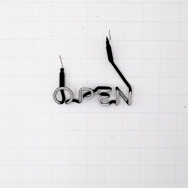 OPEN Neon Sign Replacement Tube Used