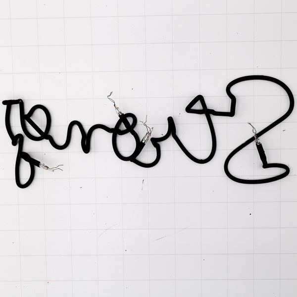 Strong Script Word Unit 2 Tube Set Script Neon Sign Replacement Tube