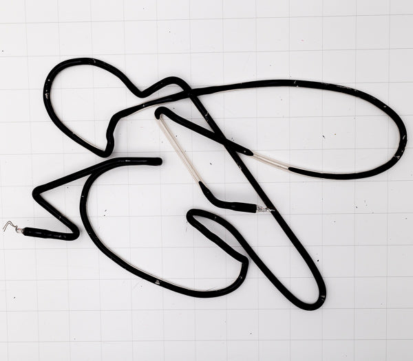 SMALL King B Script Word Unit Neon Sign Replacement Tube Used