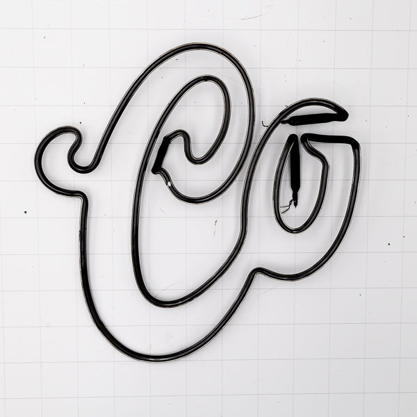 Co Double Stroke Cursive for Coors Neon Sign Replacement Tube