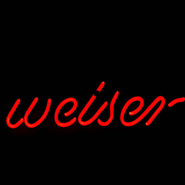 Weiser for Budweiser Replacement Tube - Neon Sign Part Used
