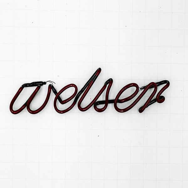 Weiser for Budweiser Replacement Tube - Neon Sign Part Used