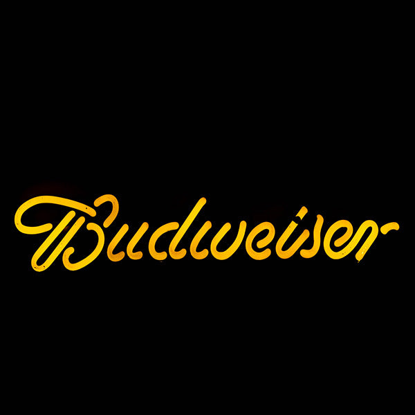 Budweiser Script Replacement Tube - Neon Sign Part Used