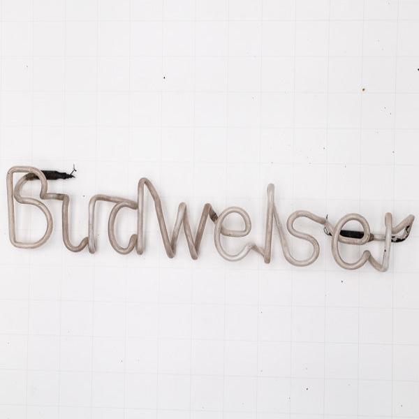 Budweiser Single Stroke Word Unit Neon Sign Replacement Tube