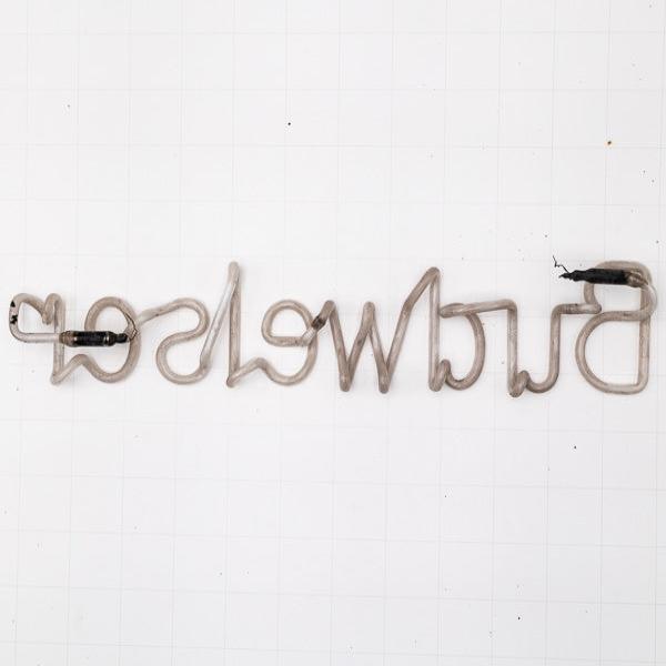 Budweiser Single Stroke Word Unit Neon Sign Replacement Tube